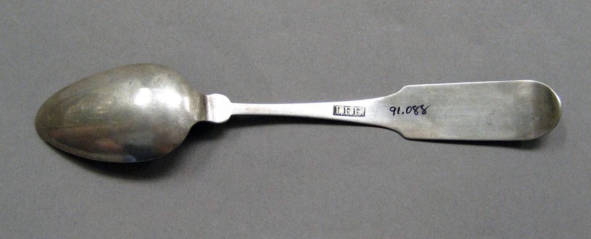 1998.0004.3584 Silver spoon underside