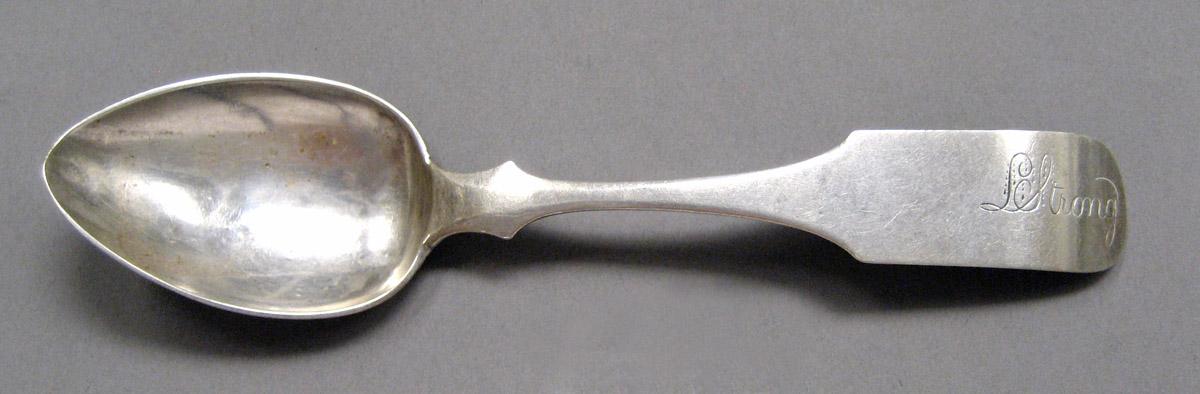 1998.0004.3593 Silver spoon upper surface