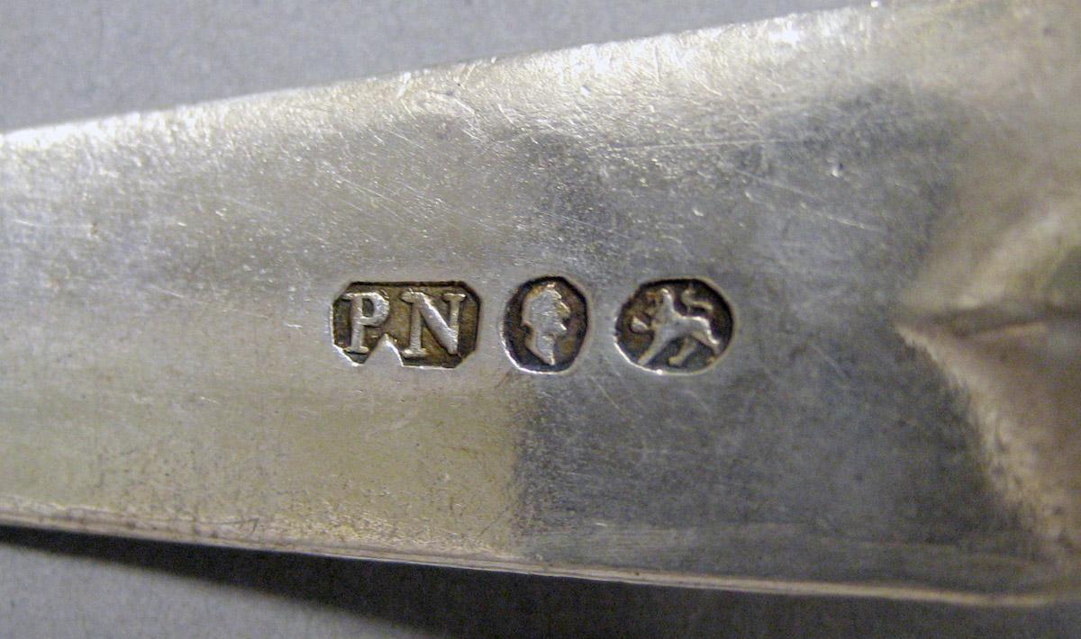 1998.0004.3596 Silver ladle mark