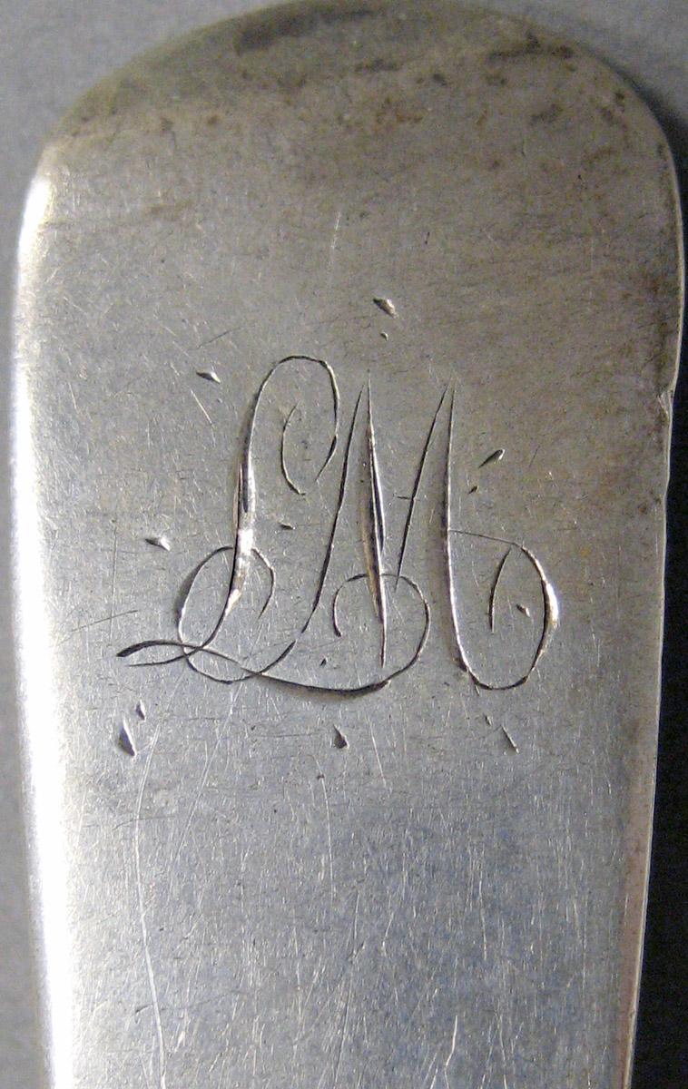 1998.0004.3603.002 Silver spoon engraving