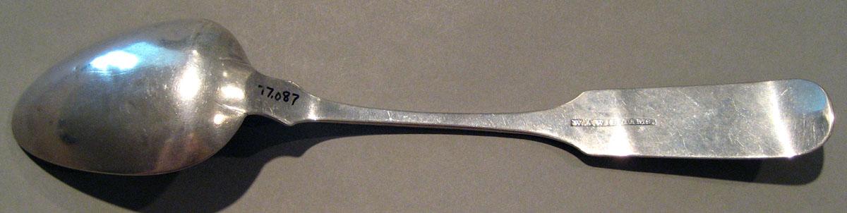 1998.0004.360 Silver Spoon underside