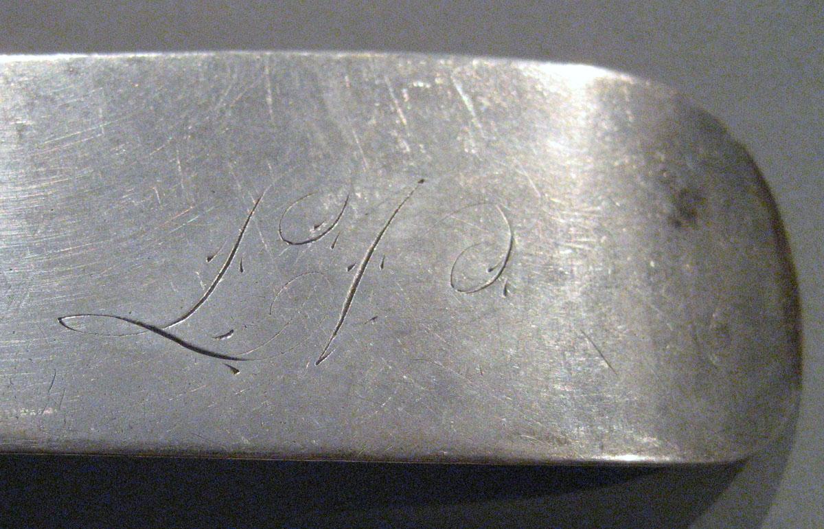 1998.0004.360 Silver Spoon engraving