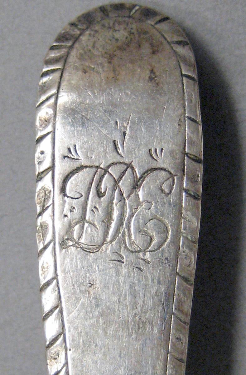 1998.0004.3617.002 Silver spoon engraving