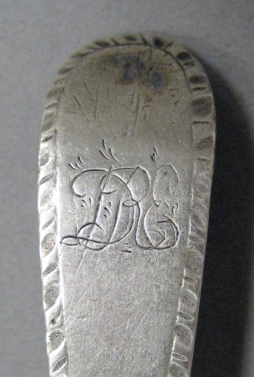 1998.0004.3617.003 Silver spoon engraving