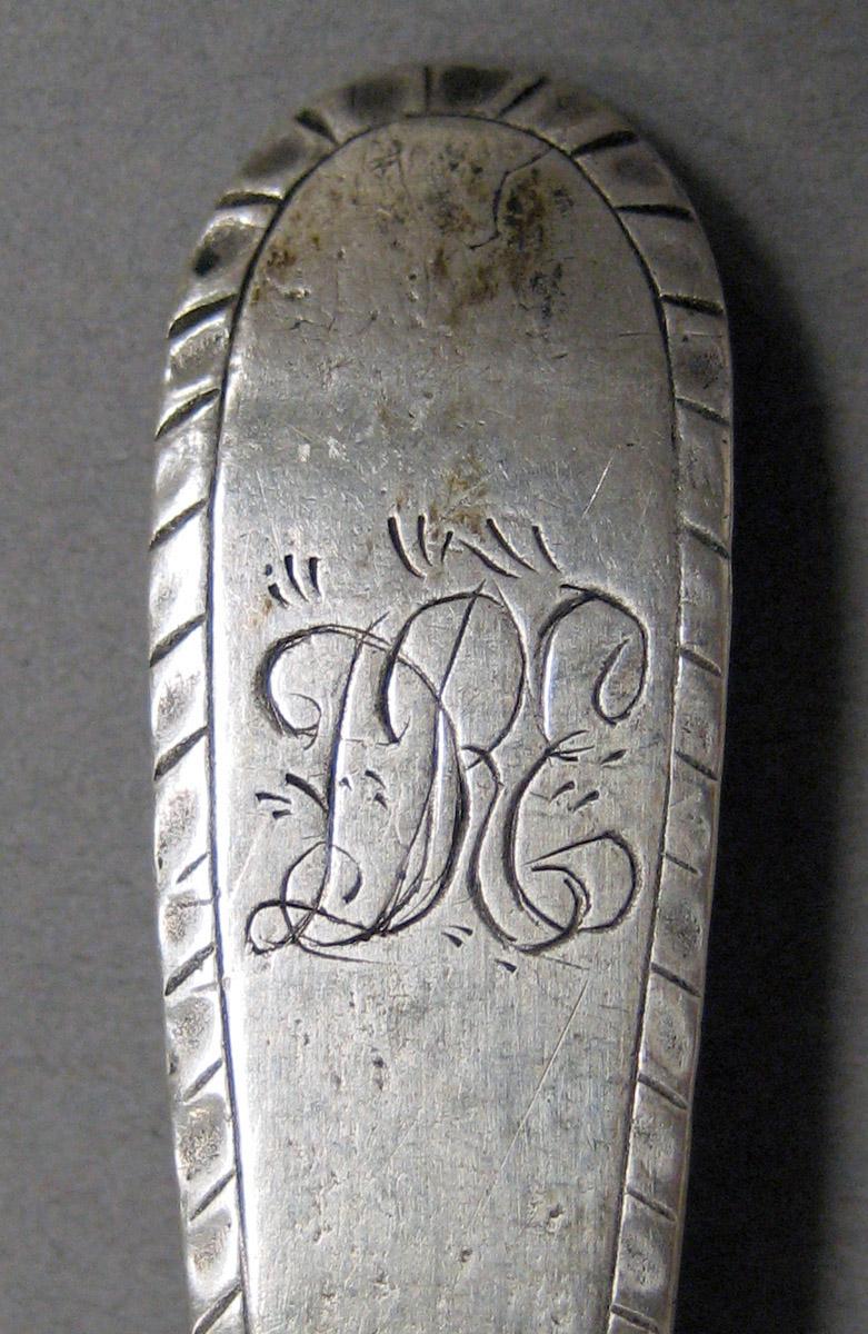 1998.0004.3617.006 Silver spoon engraving