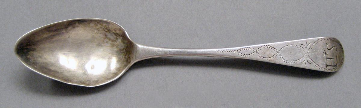 1998.0004.3619 Silver spoon upper surface