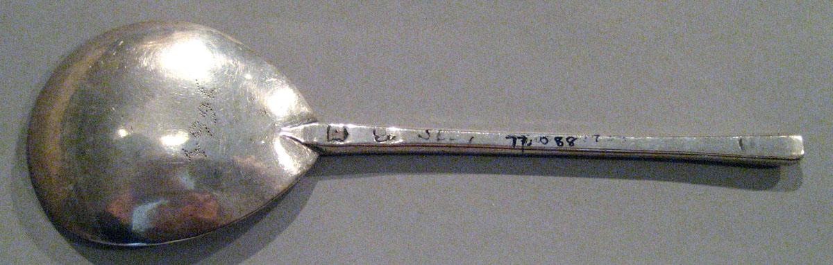 1998.0004.361 Silver Spoon underside