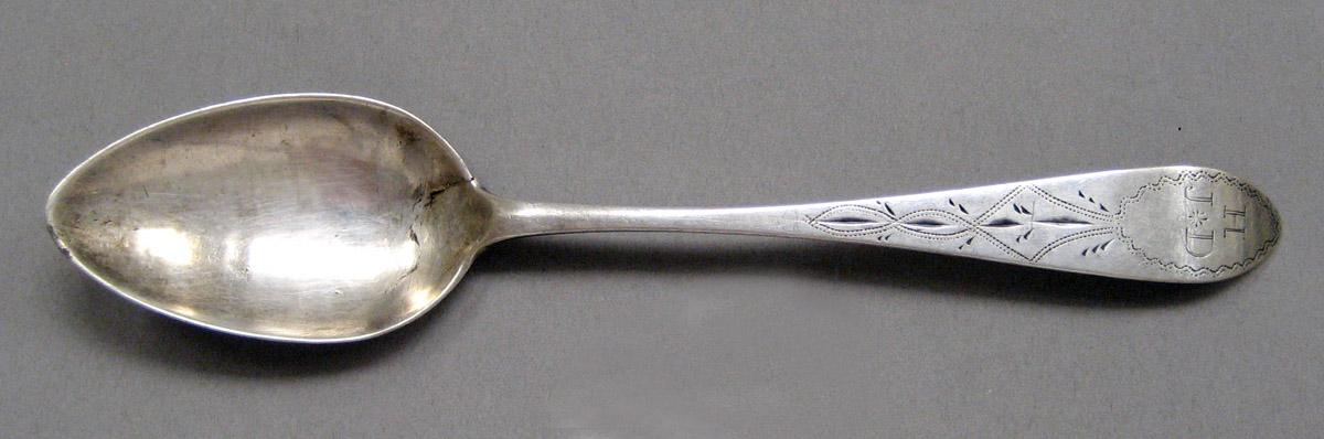 1998.0004.3620 Silver spoon upper surface