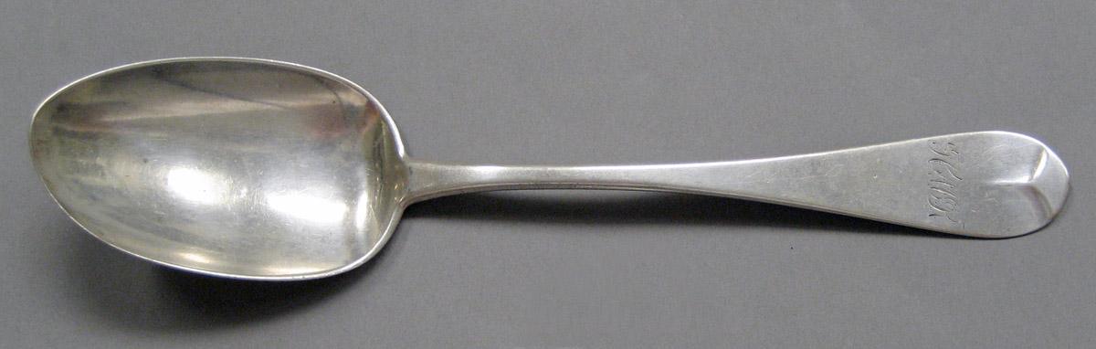 1998.0004.3621 Silver spoon upper surface