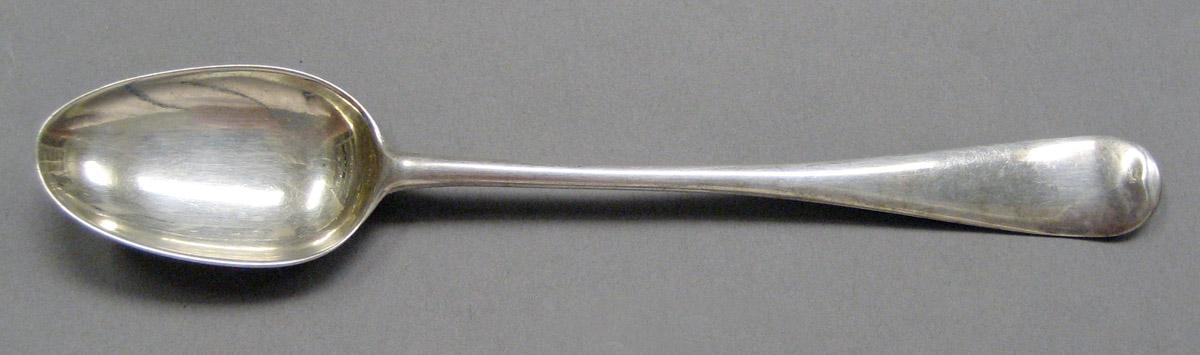 1998.0004.3626 Silver spoon upper surface