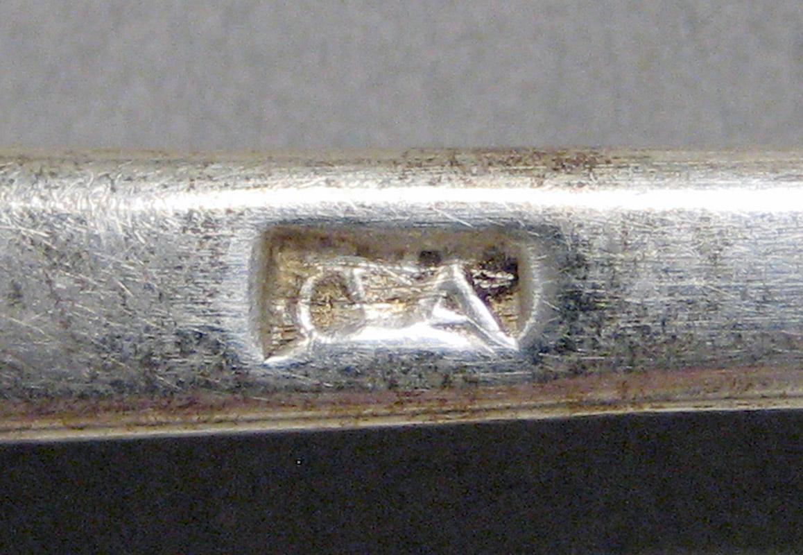 1998.0004.3626 Silver spoon mark