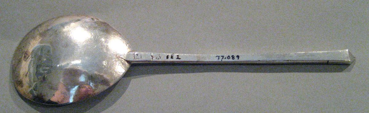 1998.0004.362 Silver Spoon underside