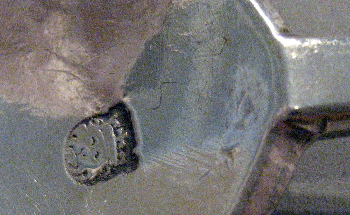 1998.0004.362 Silver Spoon mark upper surface bowl