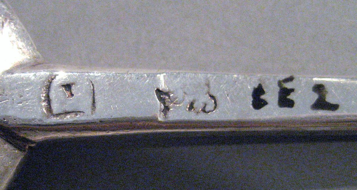 1998.0004.362 Silver Spoon marks underside