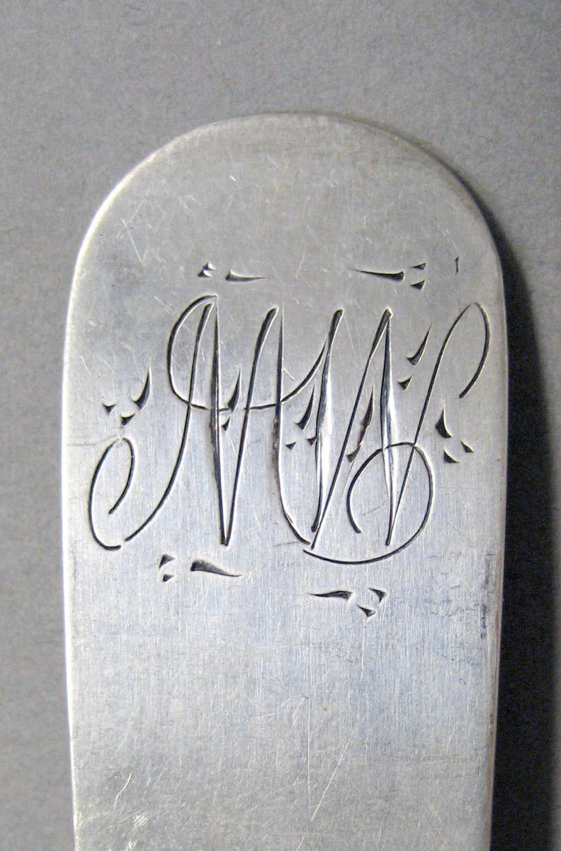 1998.0004.3631.001 Silver spoon engraving
