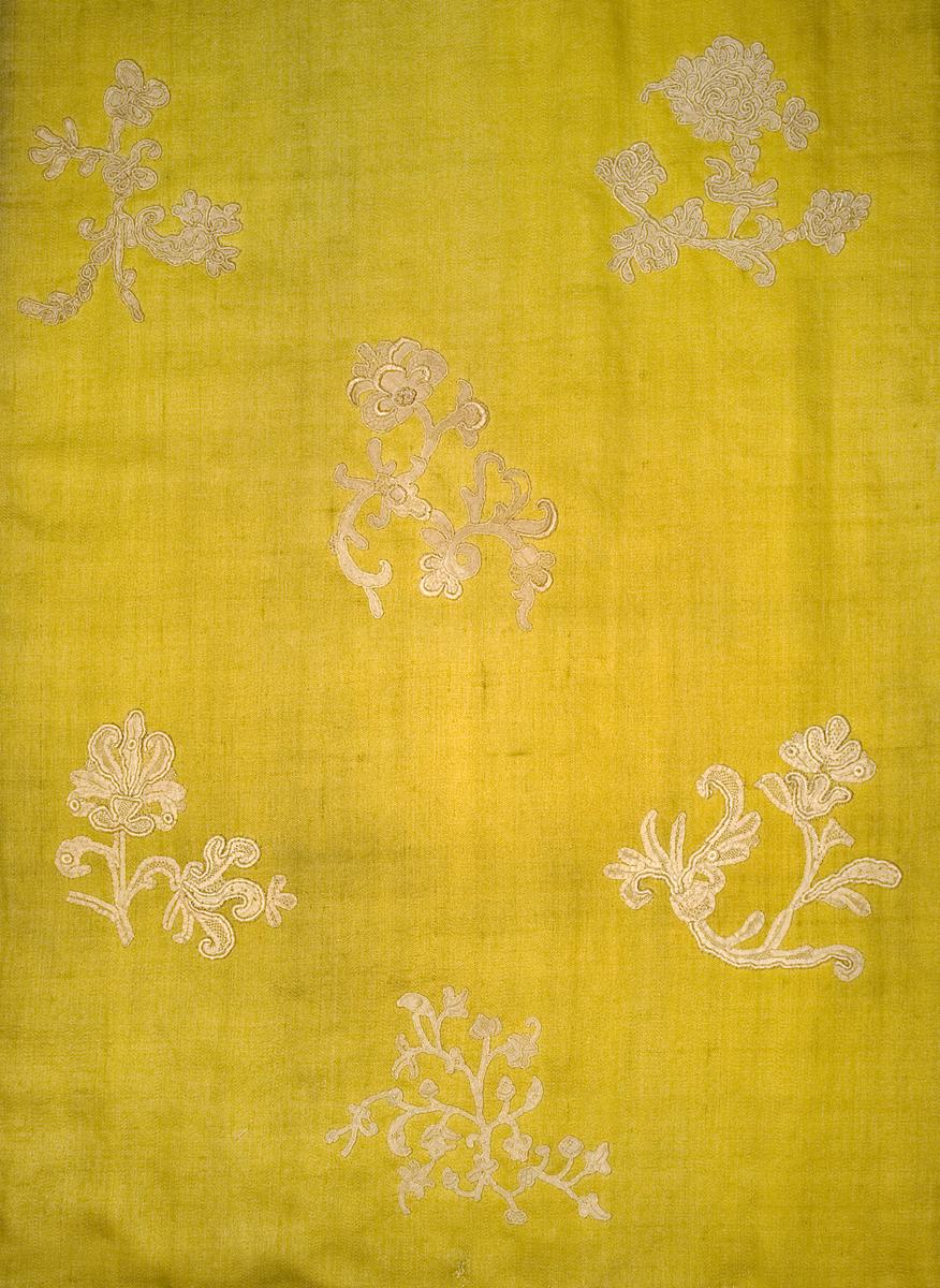 1958.0627 A Window Hanging, Side Curtain, Pattern Detail