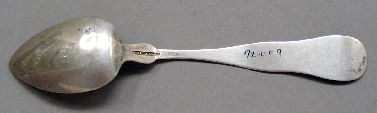 1998.0004.3634 Silver spoon underside