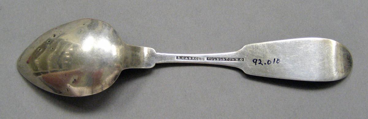 1998.0004.3635 Silver spoon underside