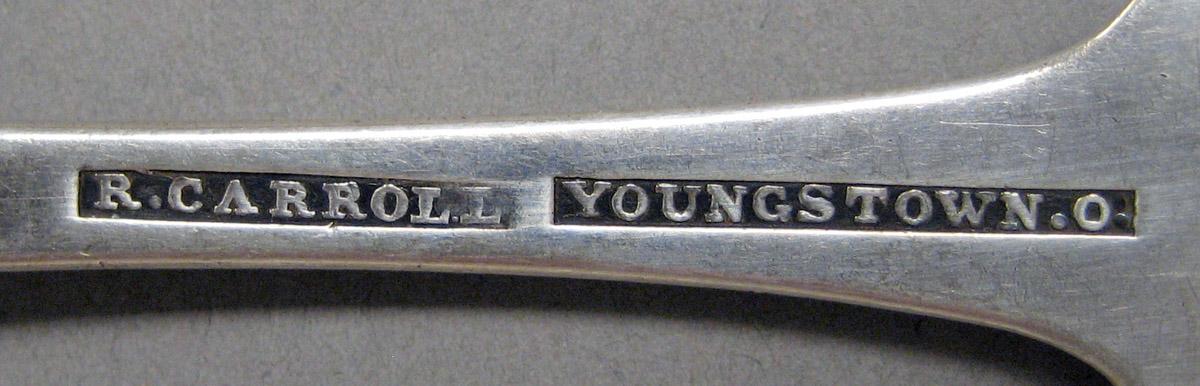 1998.0004.3635 Silver spoon mark