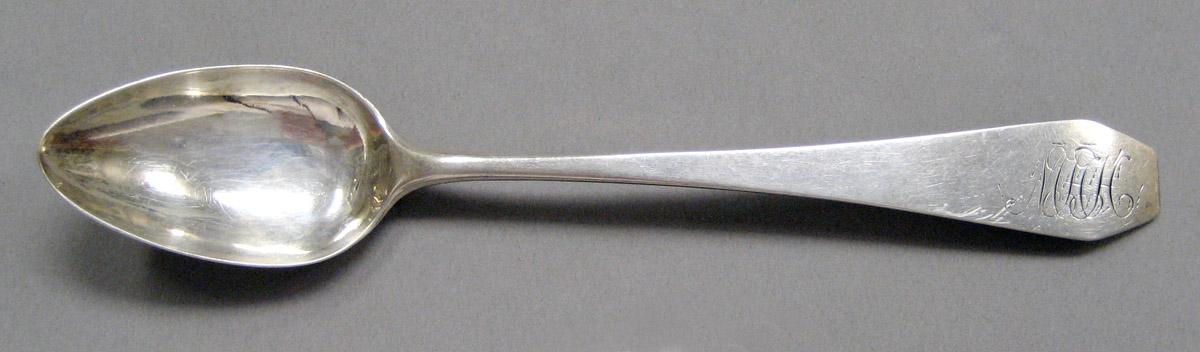 1998.0004.3639 Silver spoon upper surface