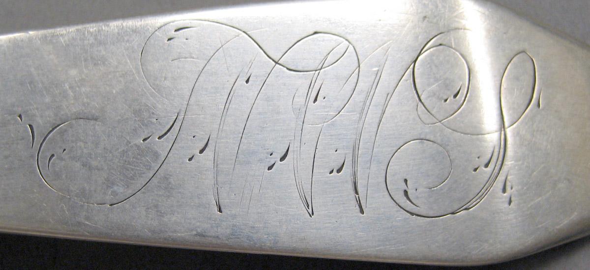 1998.0004.3640.002 Silver spoon engraving