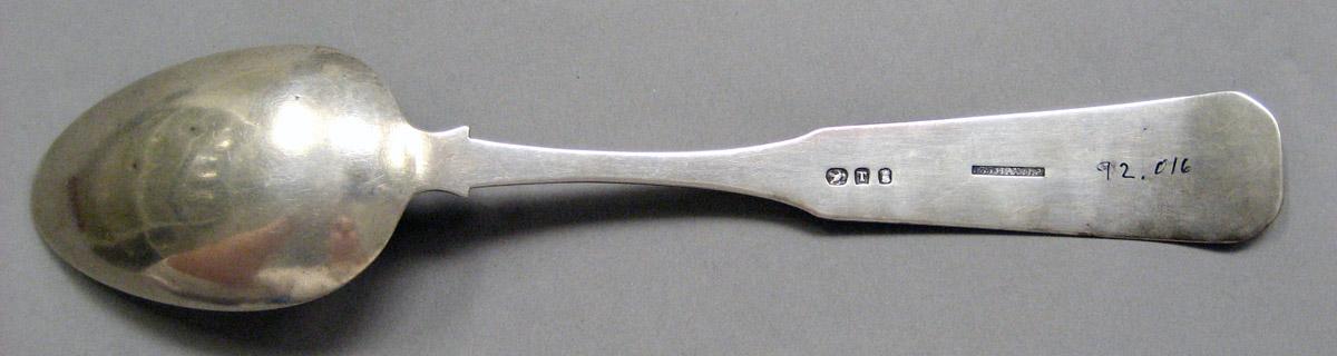 1998.0004.3641 Silver spoon underside
