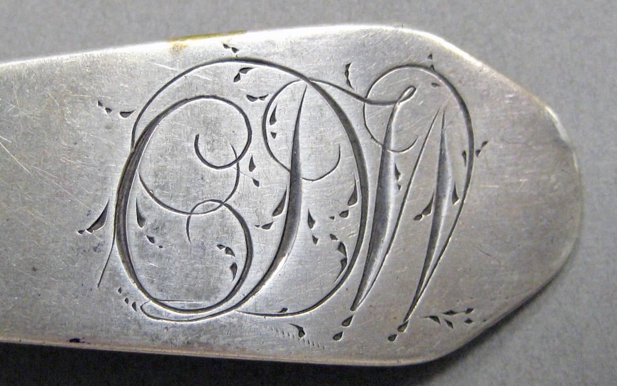 1998.0004.3643.001 Silver spoon engraving