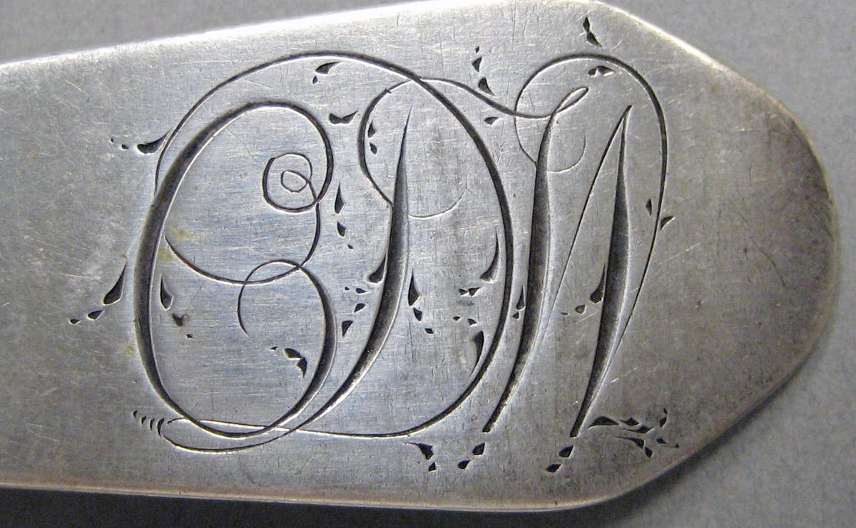 1998.0004.3643.002 Silver spoon engraving