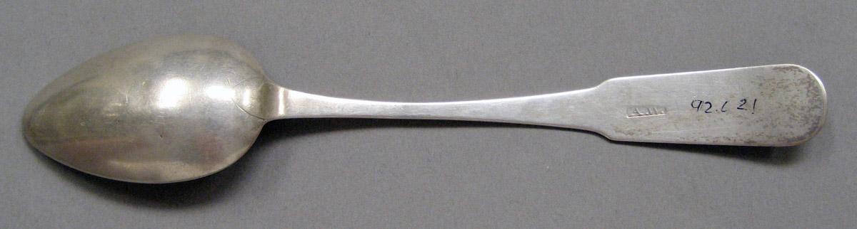 1998.0004.3646 Silver spoon underside