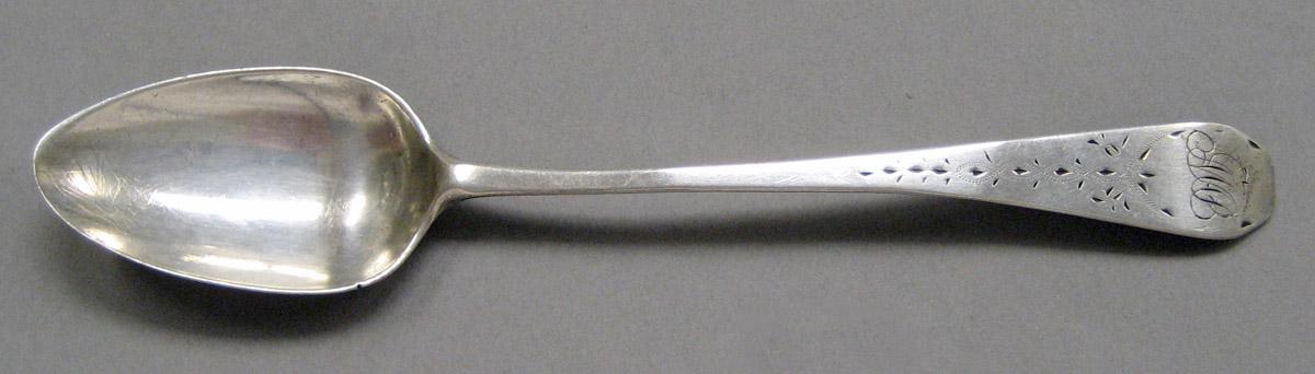 1998.0004.3647 Silver spoon upper surface