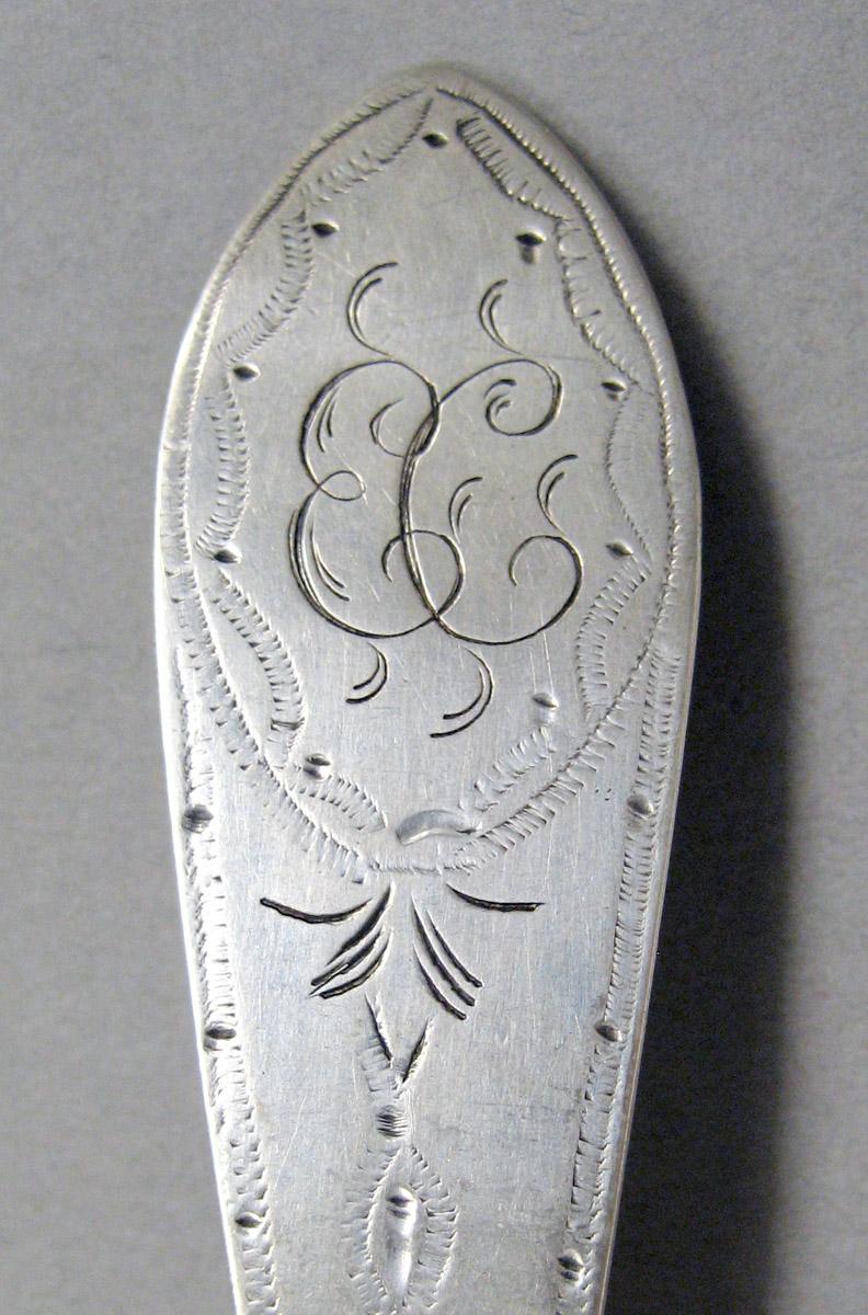 1998.0004.3649.002 Silver spoon engraving