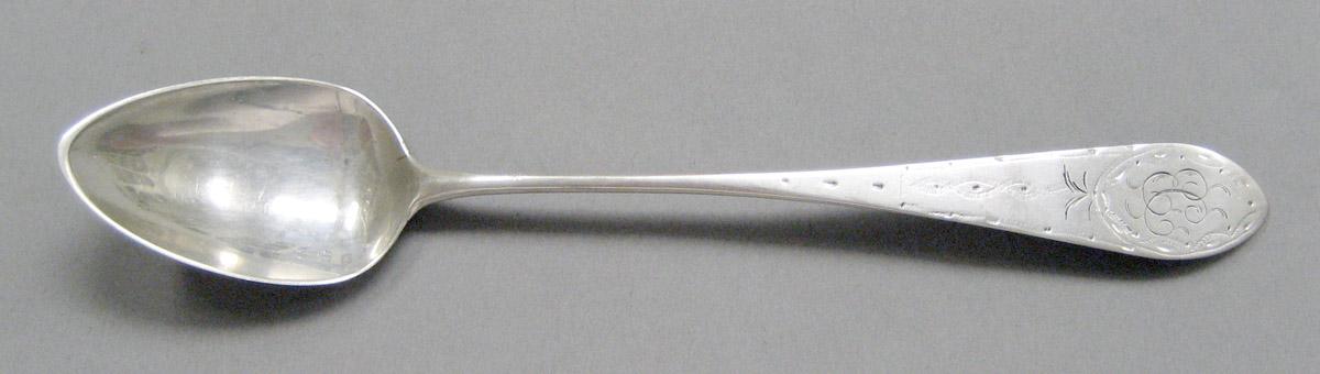 1998.0004.3649.003 Silver spoon upper surface