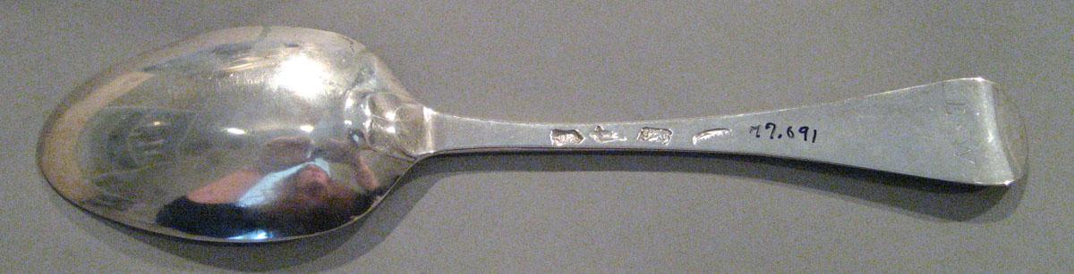 1998.0004.364 Silver Spoon underside