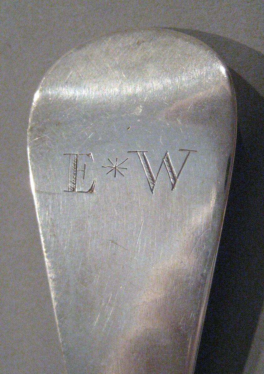 1998.0004.364 Silver Spoon engraving