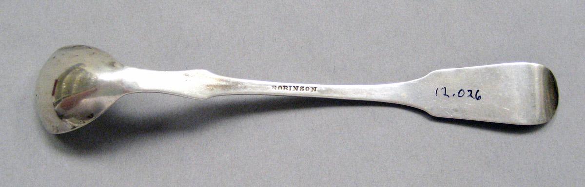1998.0004.3651 Silver ladle underside