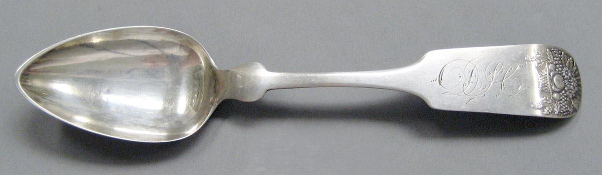 1998.0004.3653 Silver spoon upper surface