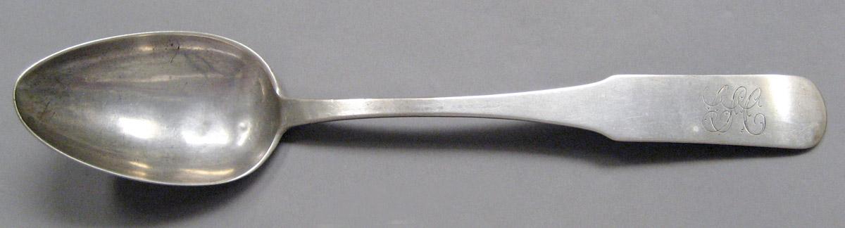 1998.0004.3659 Silver spoon upper surface