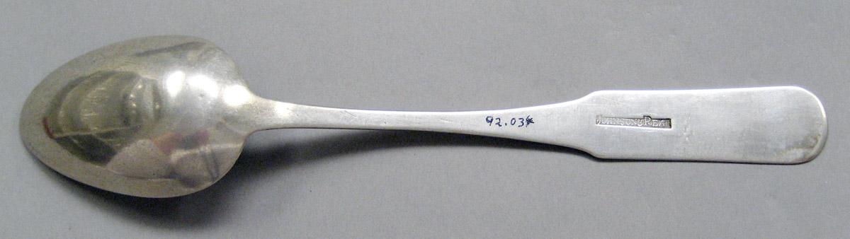 1998.0004.3659 Silver spoon underside