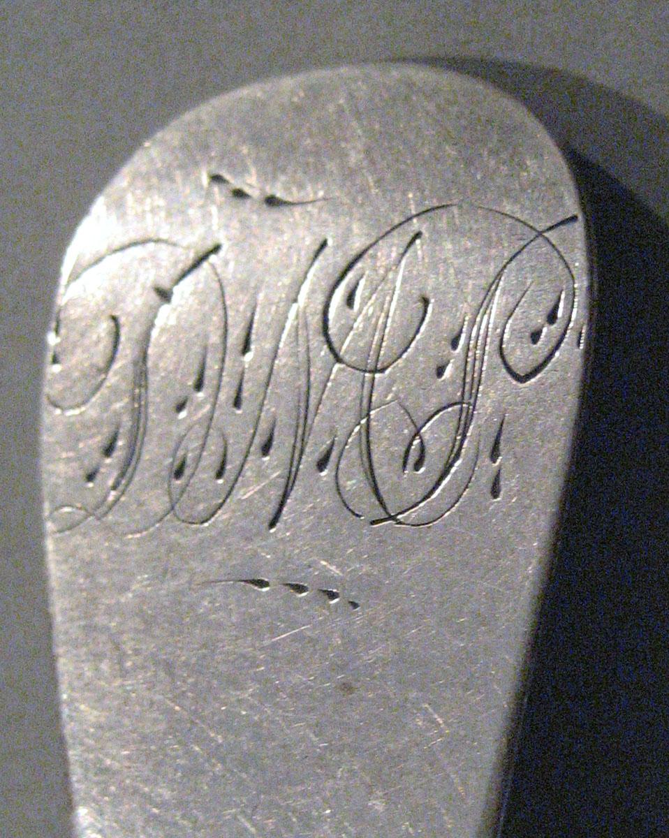 1998.0004.365 Silver Spoon engraving