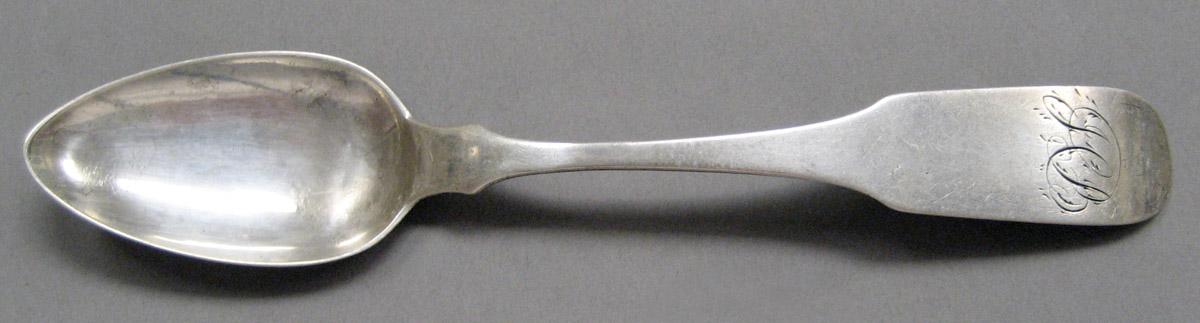 1998.0004.3664.001 Silver spoon upper surface