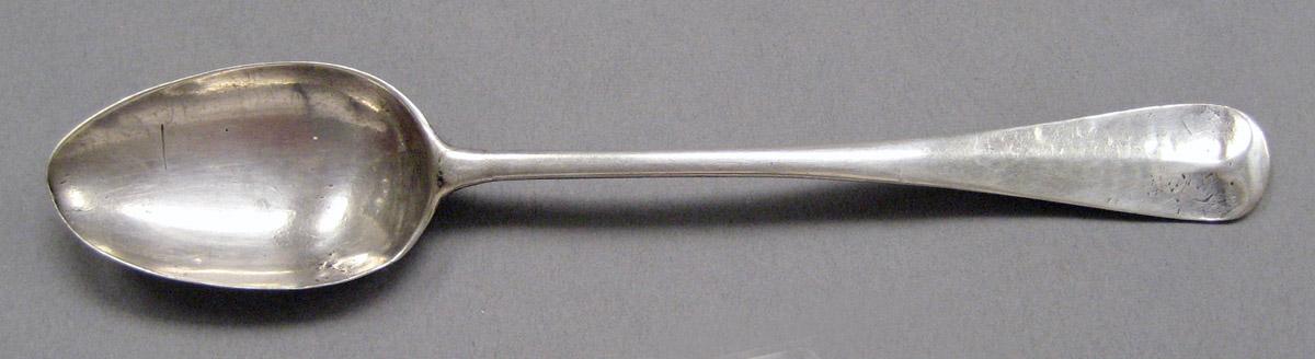 1998.0004.3667 Silver spoon upper surface
