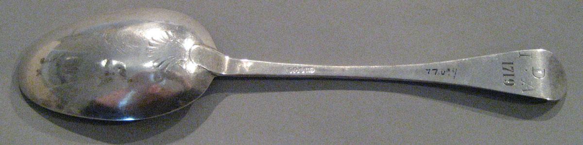 1998.0004.366 Silver Spoon underside
