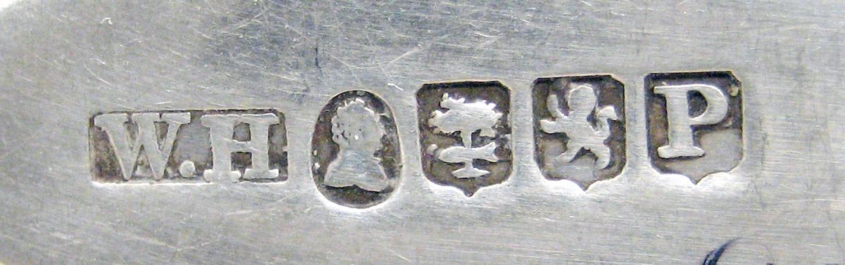 1998.0004.3673 Silver spoon mark