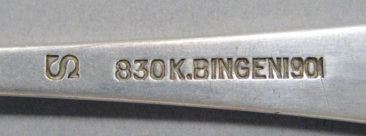 1998.0004.3674 Silver spoon mark