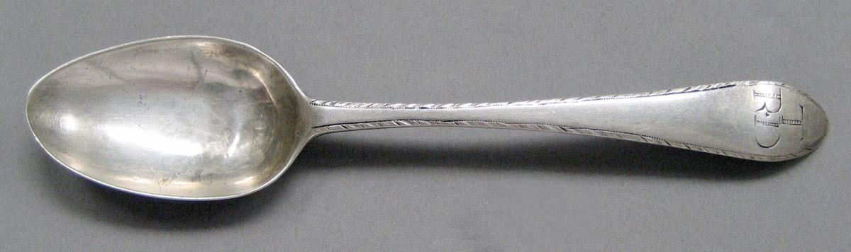 1998.0004.3671.001 Silver spoon upper surface