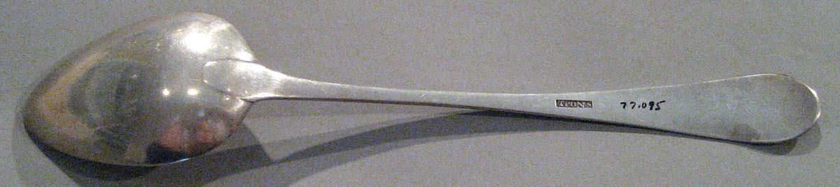 1998.0004.367 Silver Spoon underside