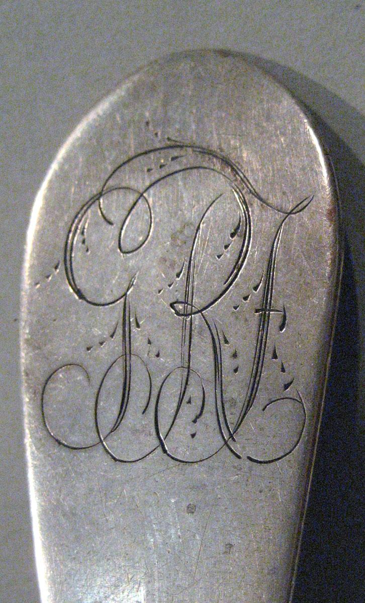 1998.0004.367 Silver Spoon engraving