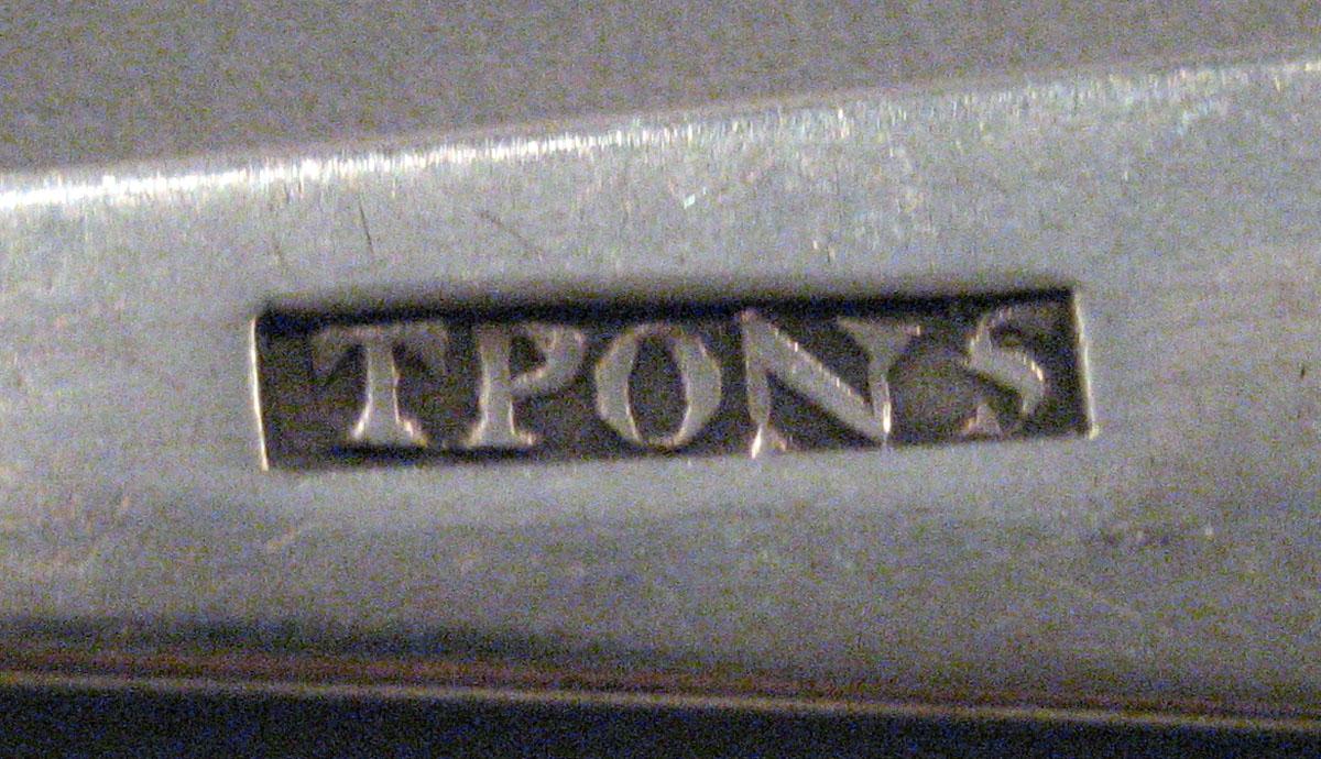 1998.0004.367 Silver Spoon mark