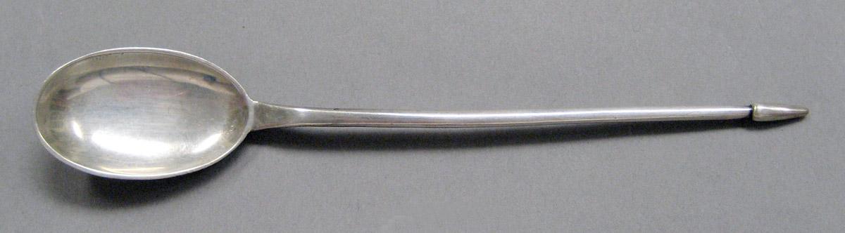 1998.0004.3680 Silver spoon upper surface