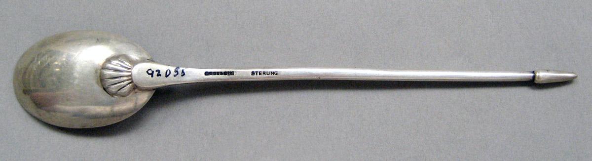1998.0004.3680 Silver spoon underside